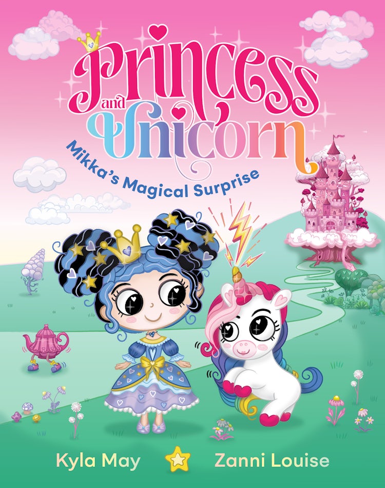 Cover image for Mikka's Magical Surprise (Princess and Unicorn, #1): A sparkling new illustrated series for fans of PRINCESS IN BLACK and PEARL THE UNICORN!, isbn: 9781460766965