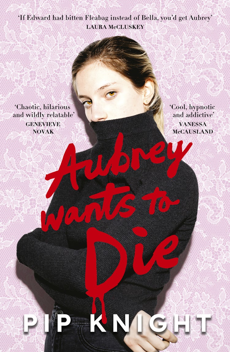 Cover image for Aubrey Wants To Die: A brand new dark comedy thriller with vampires and millennial angst, perfect for fans of Rebecca Kuang and Ali Hazelwood, isbn: 9781460767405