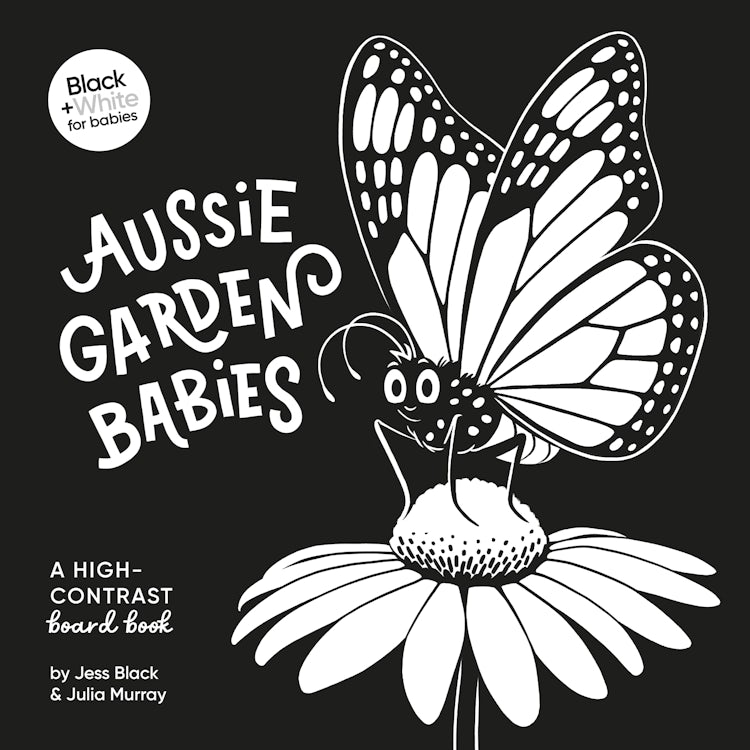 Cover image for Aussie Garden Babies: A high-contrast board book, isbn: 9781460768211