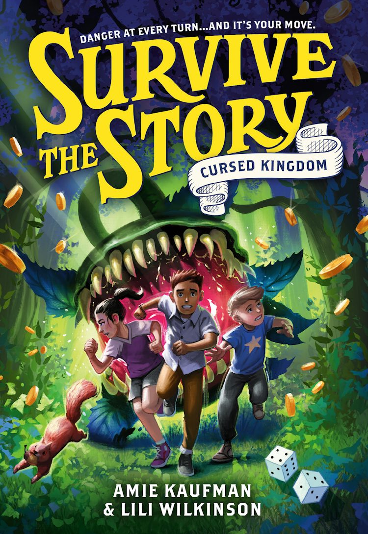 Cover image for Survive the Story: Cursed Kingdom (Survive the Story, #1), isbn: 9781460770665