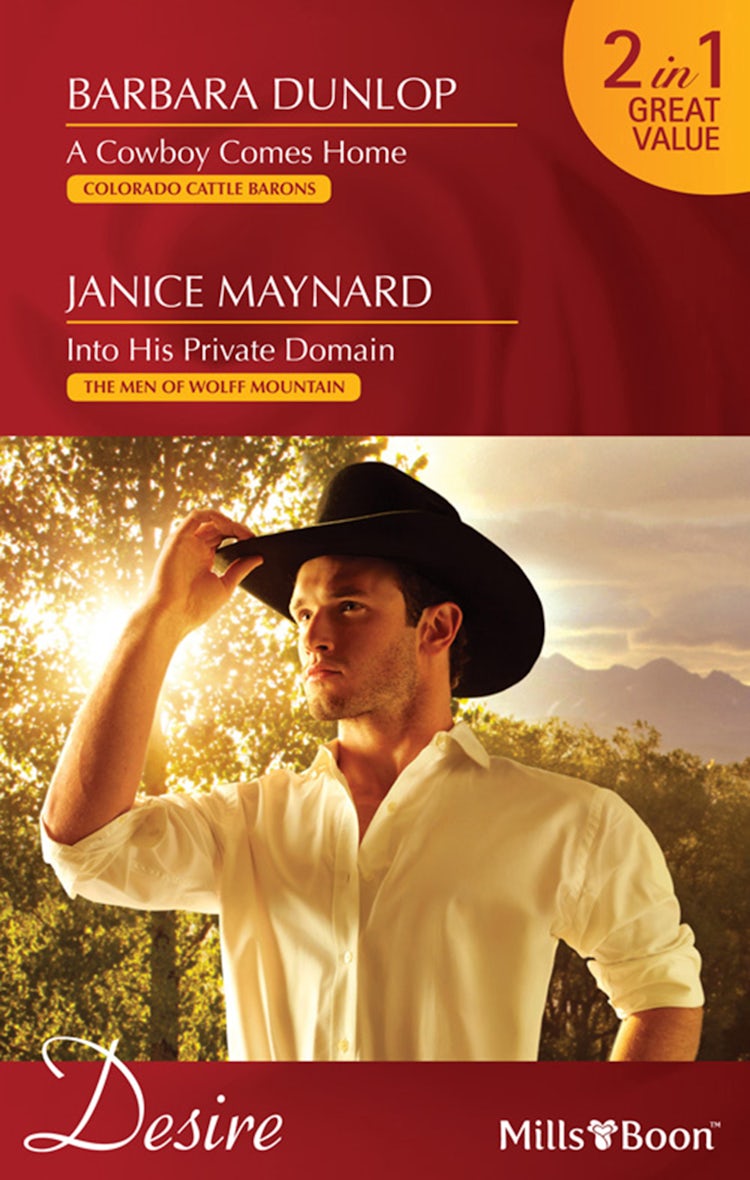 Cover image for A Cowboy Comes Home/Into His Private Domain, isbn: 9781460803370