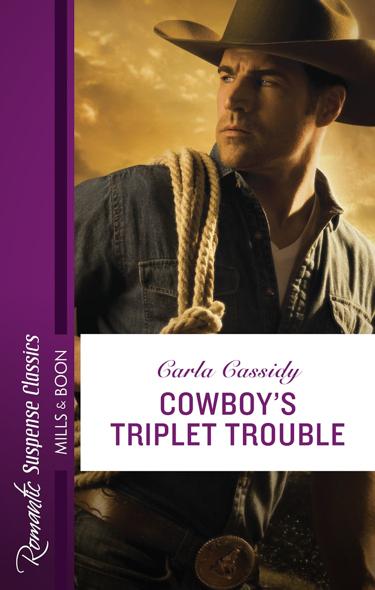 Cover image for Cowboy's Triplet Trouble, isbn: 9781460846513