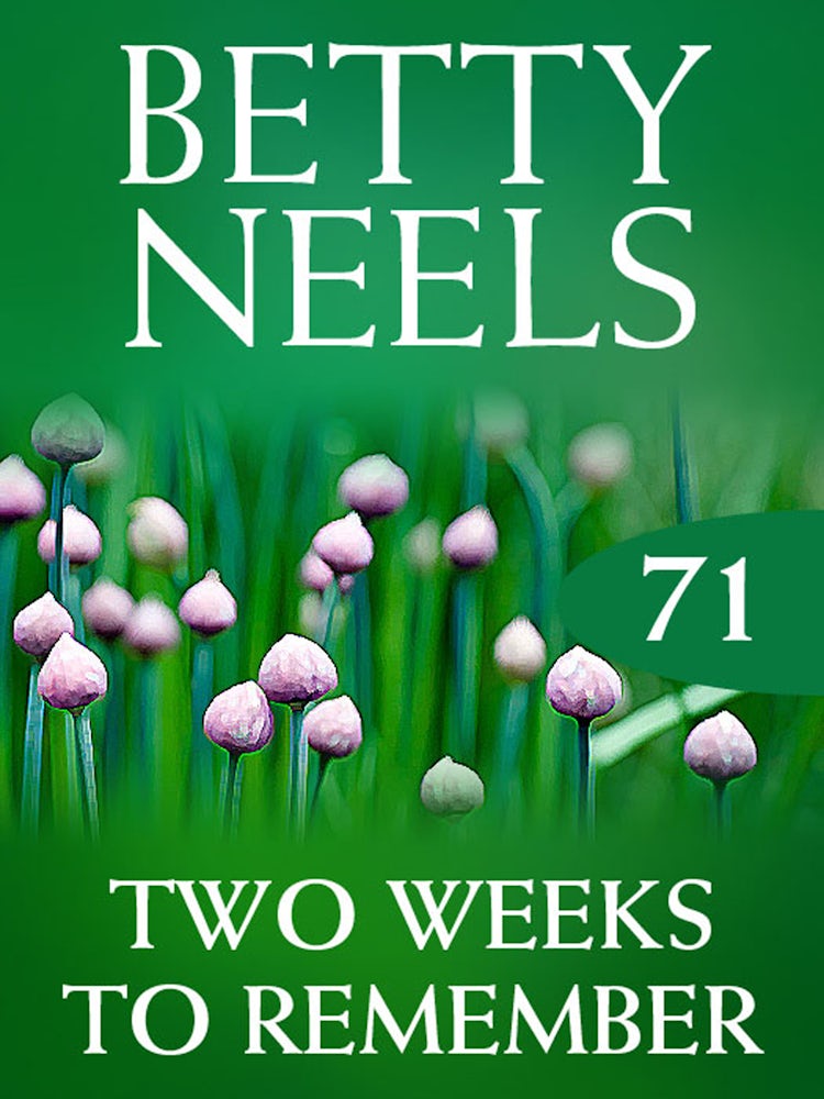 Cover image for Two Weeks To Remember (Betty Neels Collection), isbn: 9781460891988