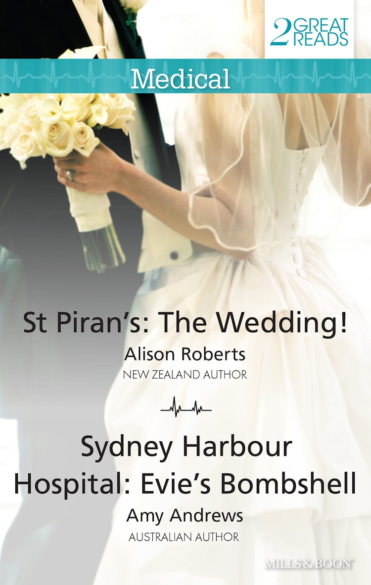 Cover image for St Piran's: The Wedding!/Sydney Harbour Hospital: Evie's Bombshell, isbn: 9781460893982