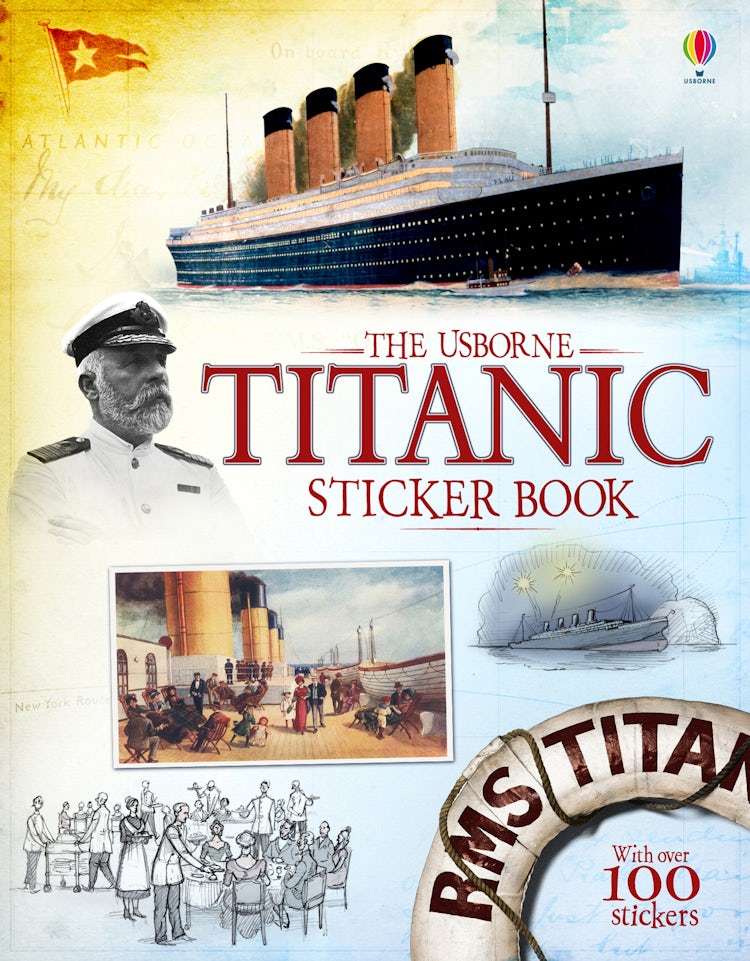 Cover image for Titanic Sticker Book, isbn: 9781474903783