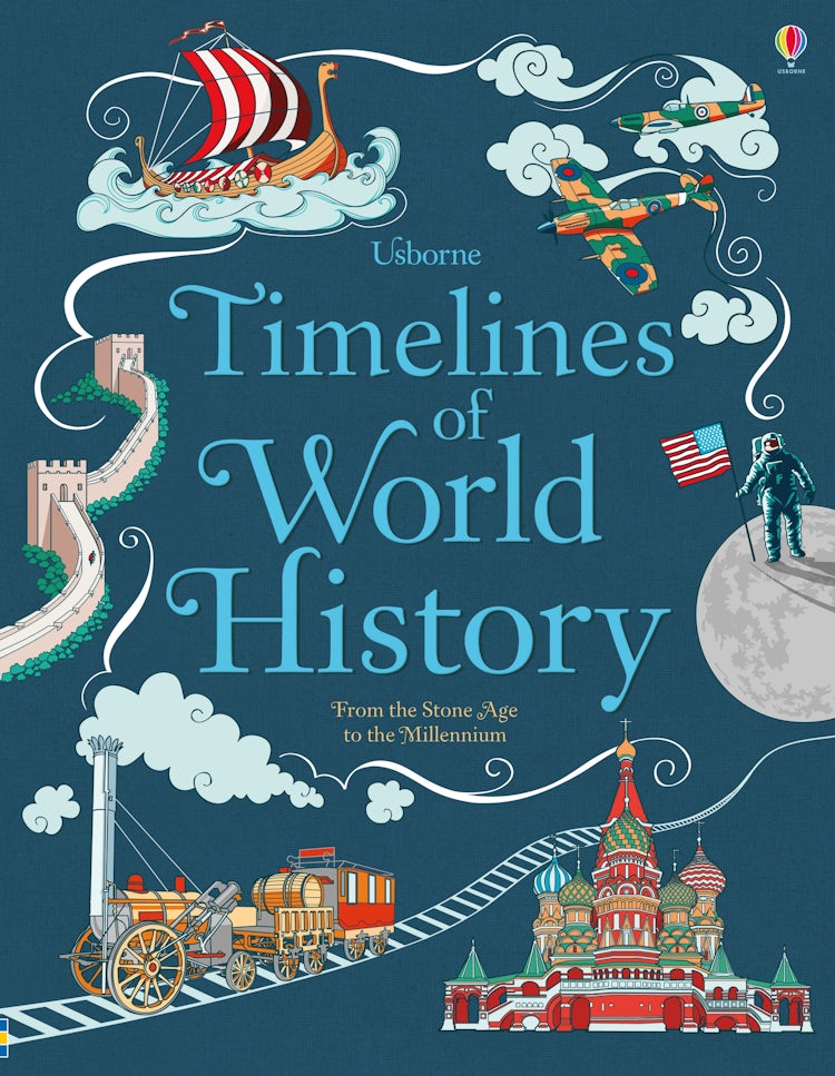 Cover image for Timelines of World History, isbn: 9781474903936