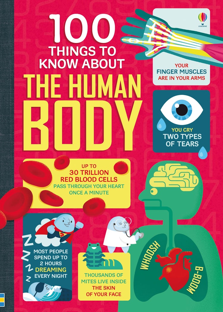 Cover image for 100 Things To Know About the Human Body, isbn: 9781474916158