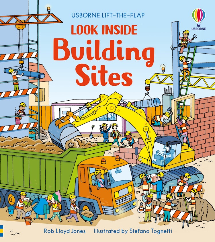 Cover image for Look Inside a Building Site, isbn: 9781474916226