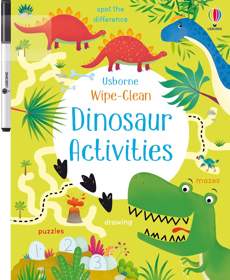Cover image for Wipe-Clean Dinosaur Activities, isbn: 9781474919012