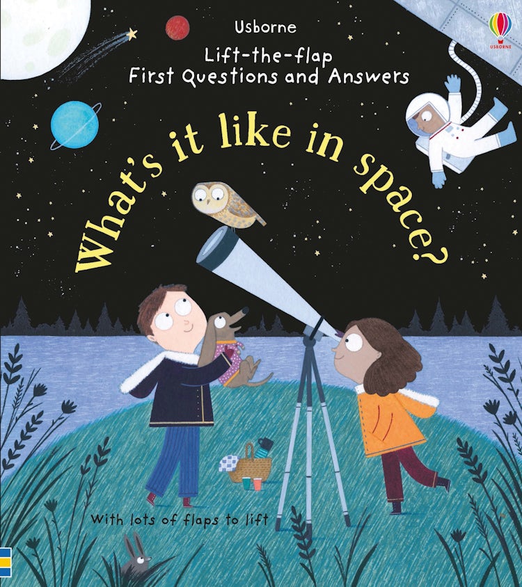 Cover image for Lift-the-Flap First Questions and Answers: What's it like in Space?, isbn: 9781474920520