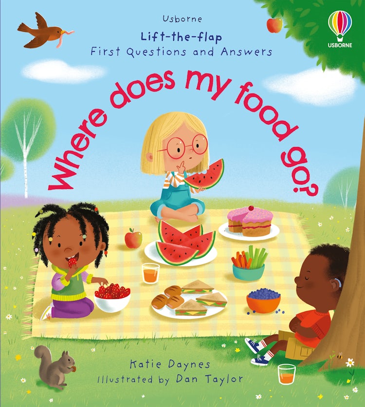 Cover image for Lift-the-Flap First Questions and Answers: Where Does My Food Go?, isbn: 9781474920537
