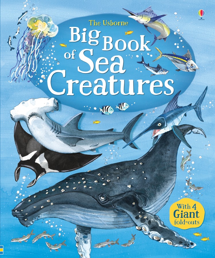 Cover image for Big Book of Big Sea Creatures, isbn: 9781474921015