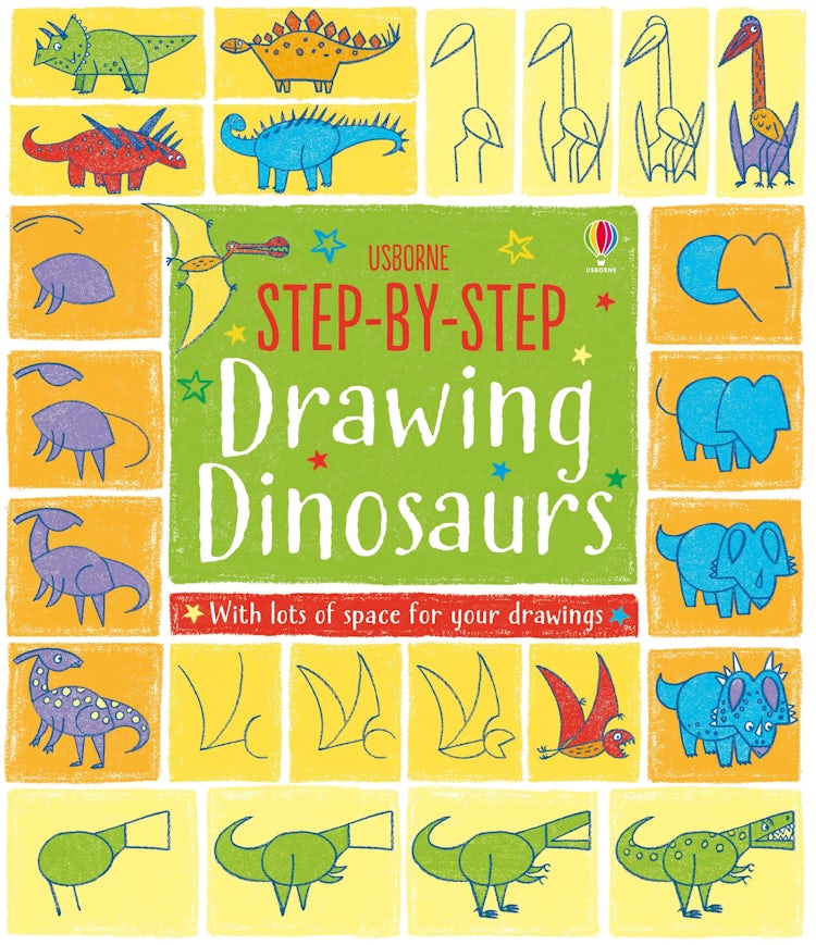 Cover image for Step-by-Step Drawing Book Dinosaurs, isbn: 9781474921596