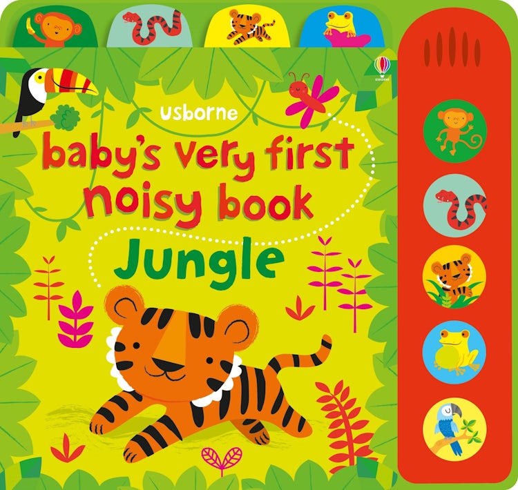 Cover image for Baby's Very First Noisy Book Jungle, isbn: 9781474921732
