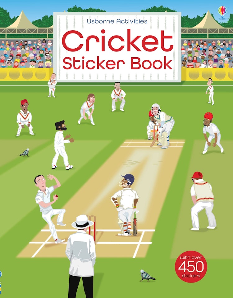 Cover image for Cricket Sticker Book, isbn: 9781474921770