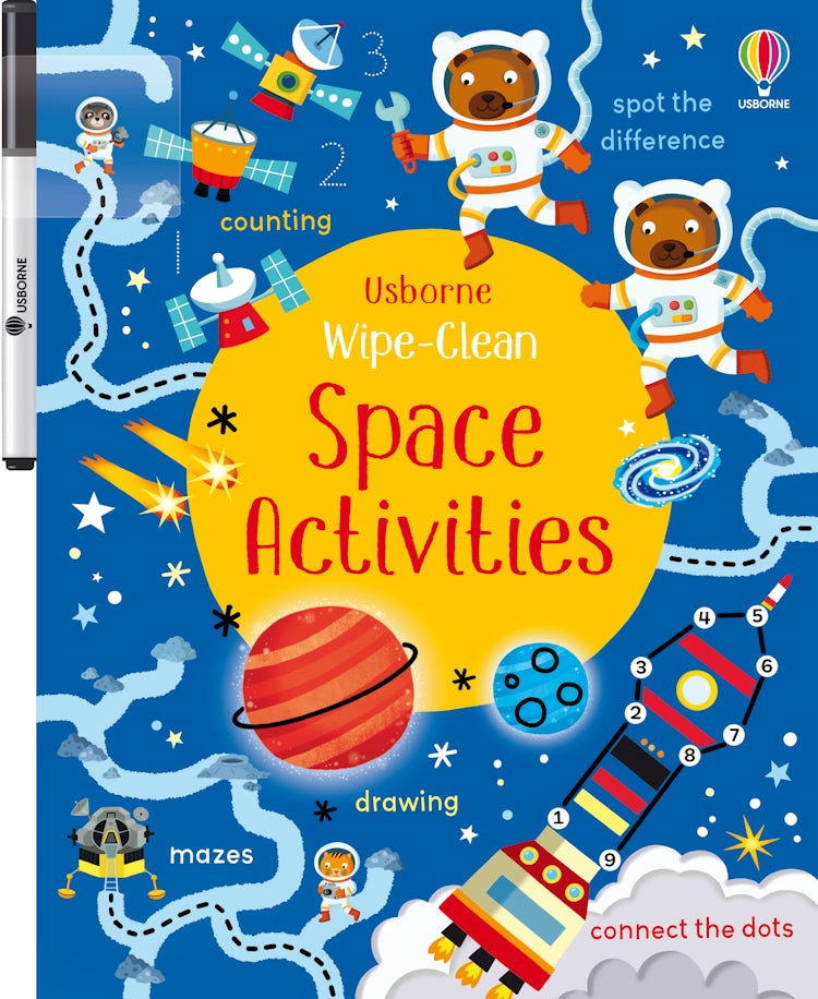 Cover image for Wipe-Clean Space Activities, isbn: 9781474922296