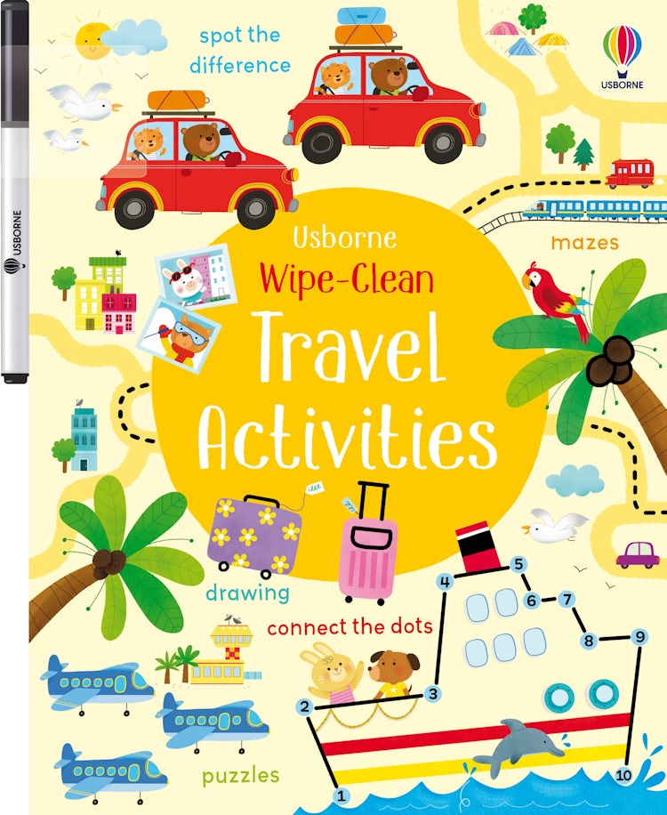 Cover image for Wipe-Clean Travel Activities, isbn: 9781474922302