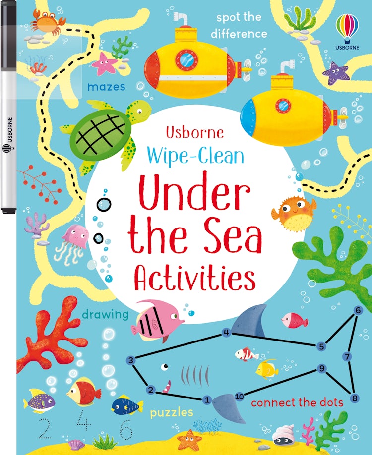 Cover image for Wipe-Clean Under the Sea Activities, isbn: 9781474922319