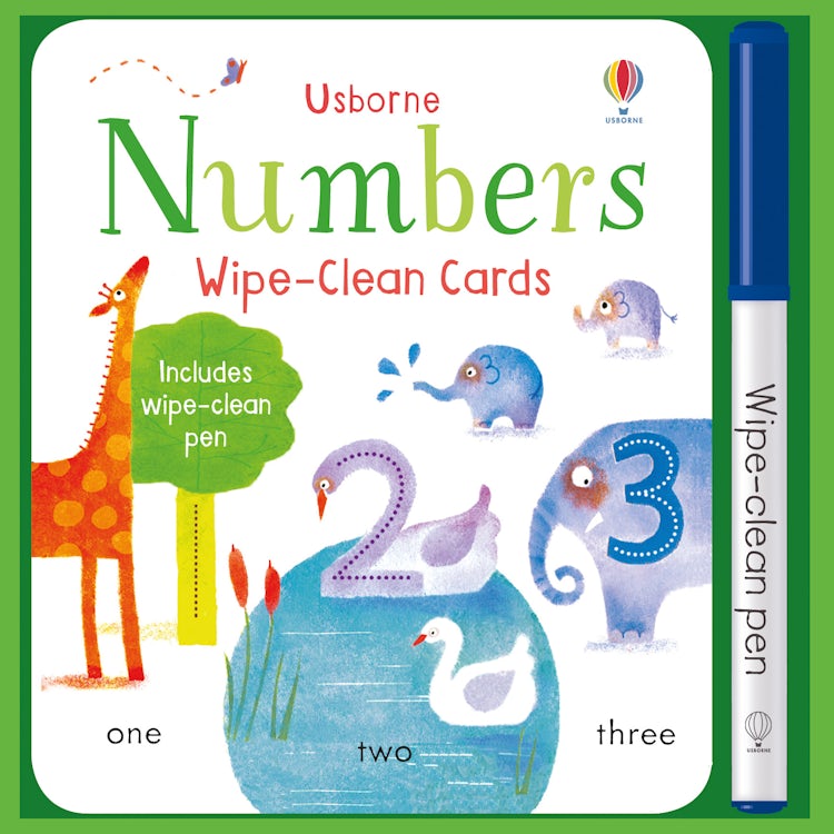 Cover image for Wipe-Clean Number Cards, isbn: 9781474922432