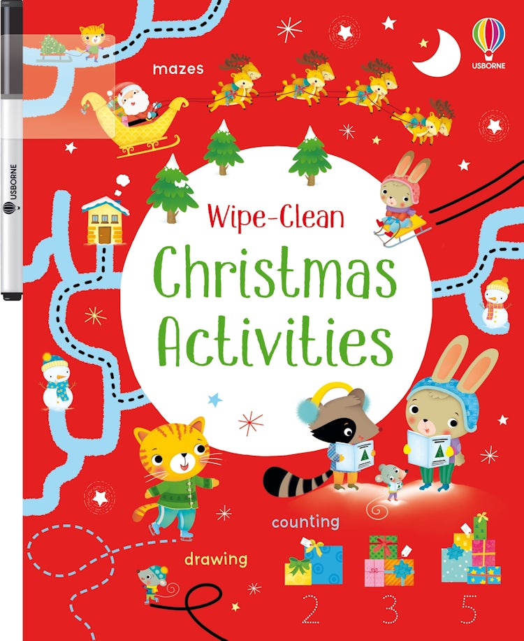 Cover image for Wipe-Clean Christmas Activities, isbn: 9781474922975