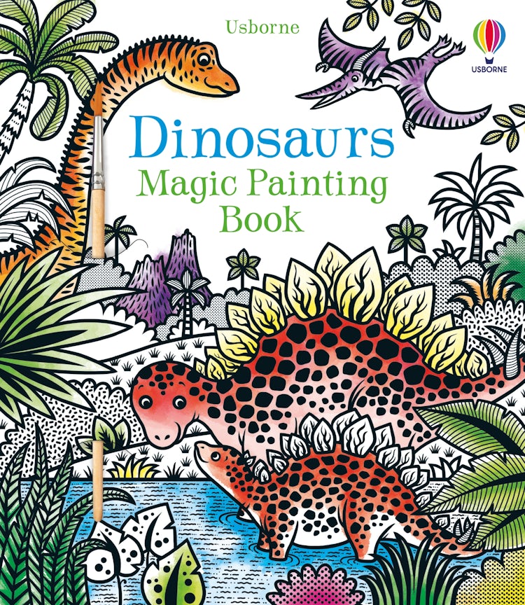 Cover image for Dinosaurs Magic Painting Book, isbn: 9781474933421