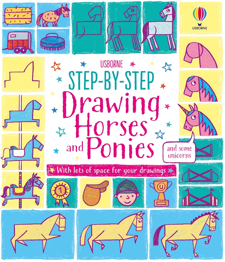 Cover image for Step-by-Step Drawing Horses and Ponies, isbn: 9781474933780