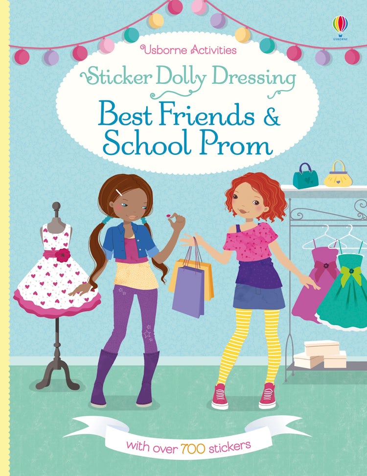 Cover image for Sticker Dolly Dressing Best Friends & School Prom, isbn: 9781474935890
