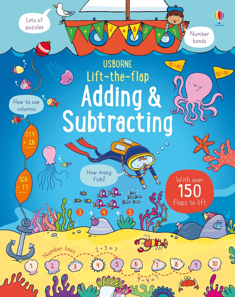 Cover image for Lift-The-Flap Adding And Subtracting, isbn: 9781474936613