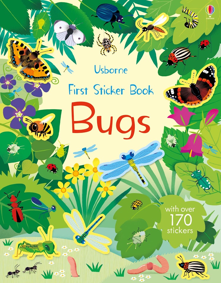 Cover image for First Sticker Book Bugs, isbn: 9781474937078