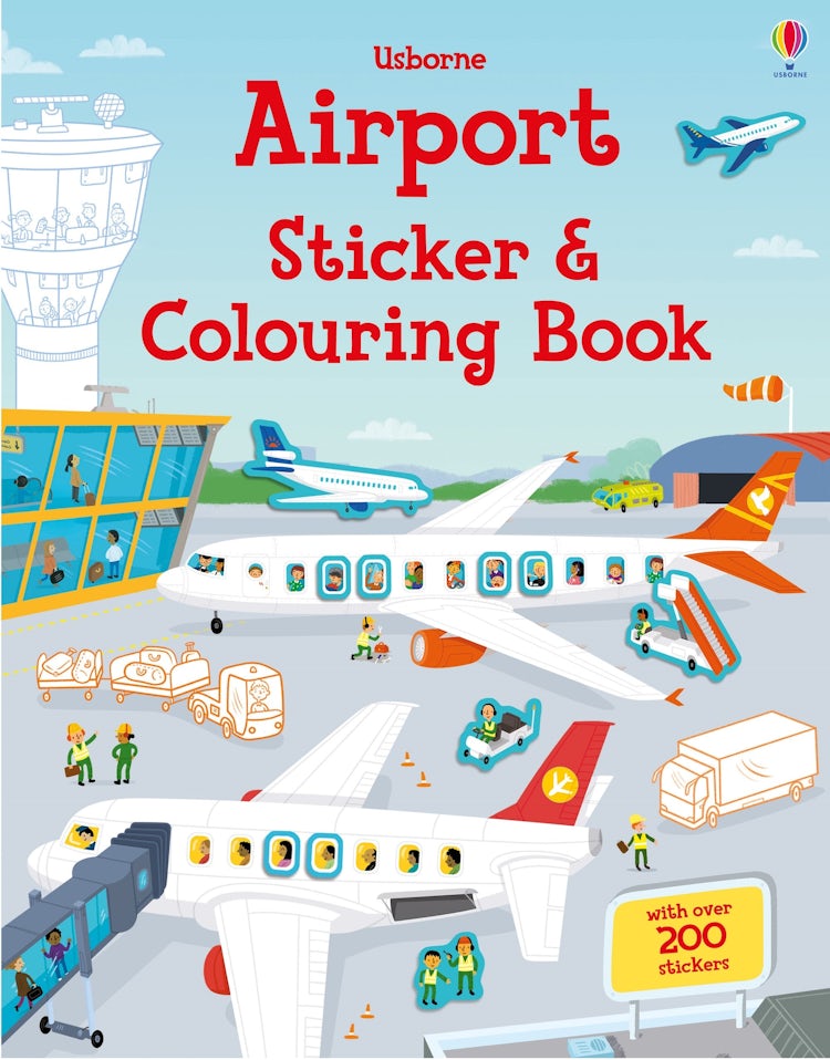 Cover image for Airport Sticker and Colouring Book, isbn: 9781474937184