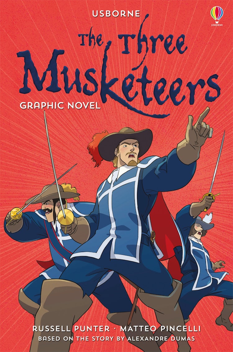 Cover image for Usborne Graphic: The Three Musketeers, isbn: 9781474938112
