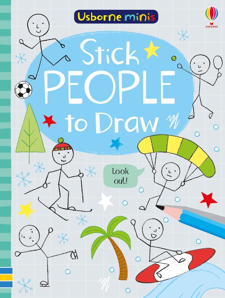 Cover image for Mini Books Stick People to Draw, isbn: 9781474940238