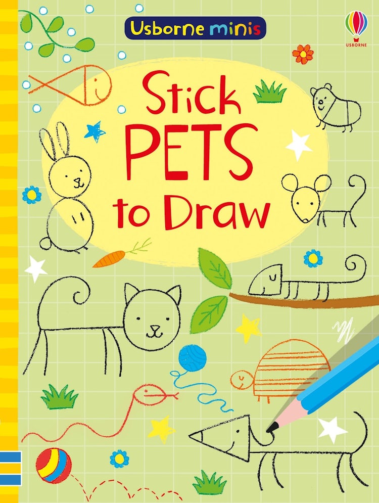 Cover image for Mini Books Stick Pets to Draw, isbn: 9781474940245