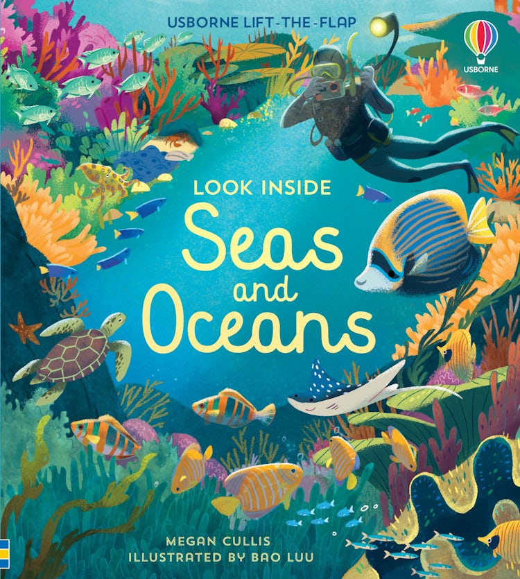 Cover image for Look Inside Seas and Oceans, isbn: 9781474947060