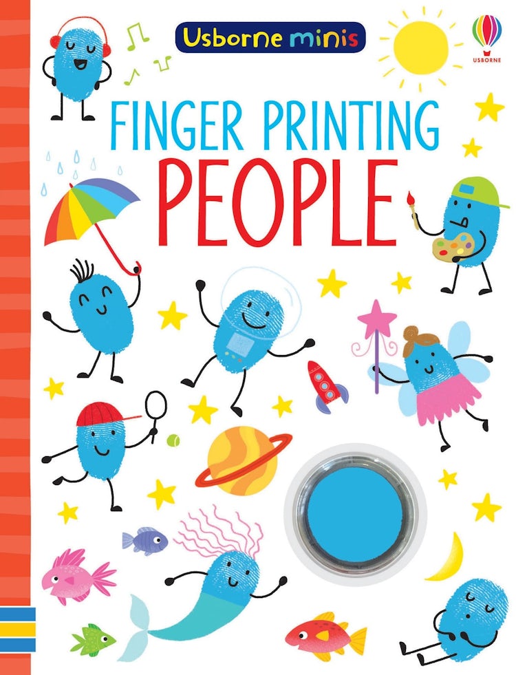 Cover image for Mini Books Finger Painting People, isbn: 9781474947671