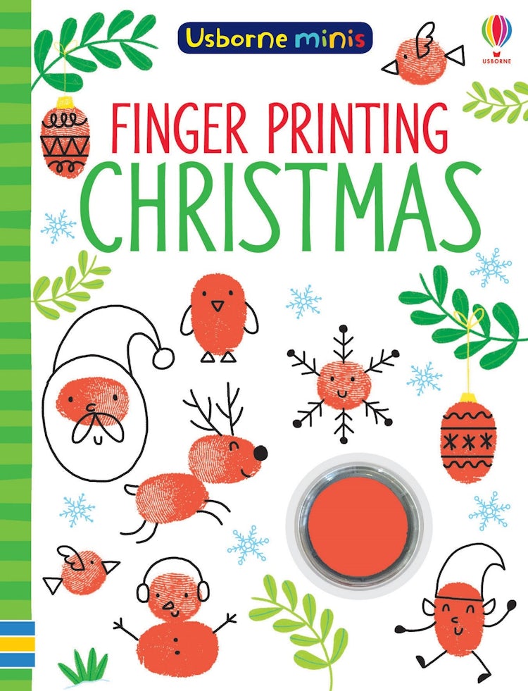 Cover image for Mini Books Finger Printing Christmas, isbn: 9781474947725