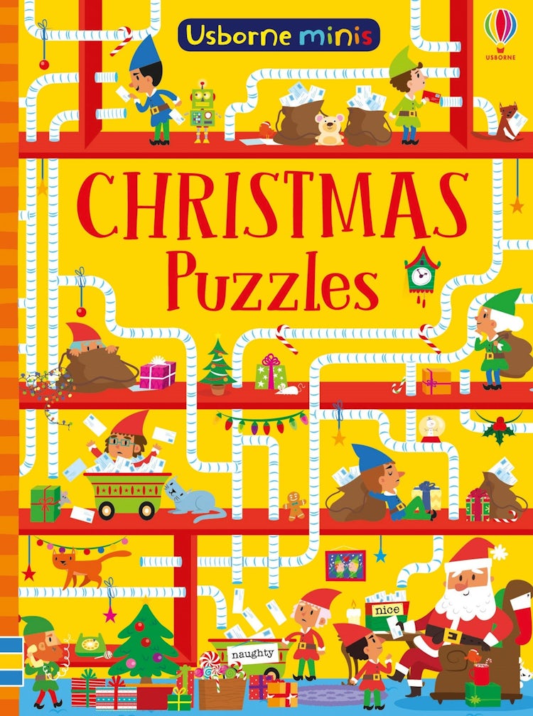 Cover image for Mini Books Christmas Puzzles, isbn: 9781474947732
