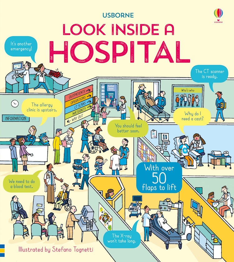 Cover image for Look Inside a Hospital, isbn: 9781474948166
