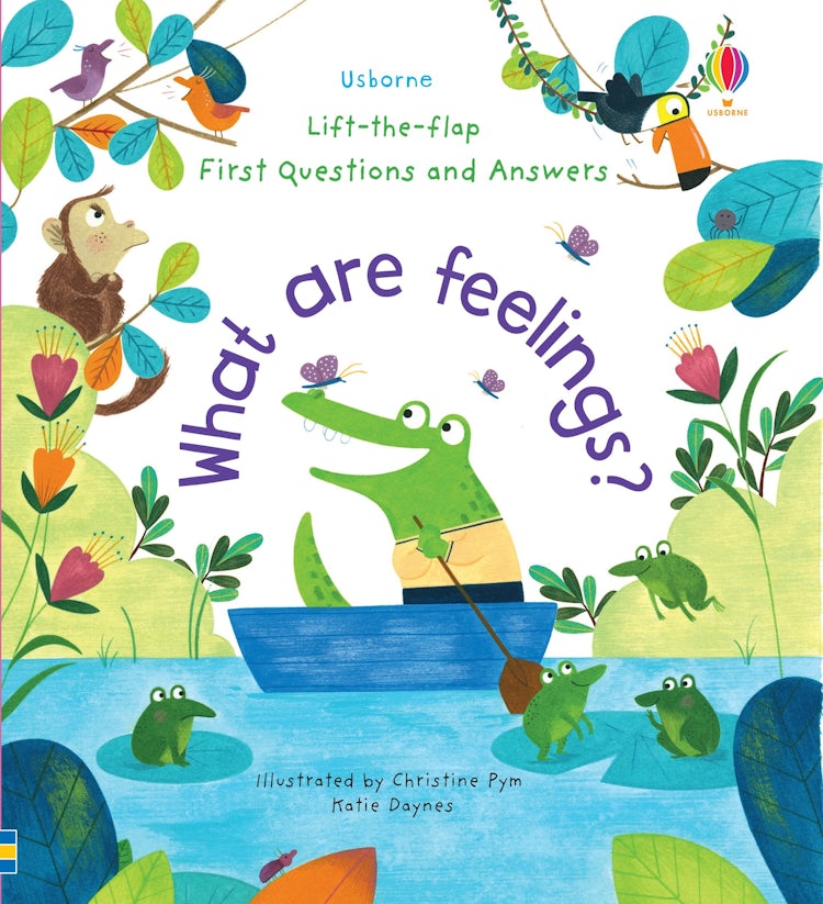 Cover image for Lift-The-Flap First Questions and Answers: What are Feelings?, isbn: 9781474948180