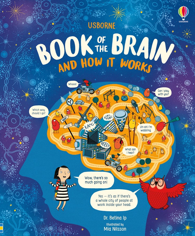 Cover image for The Usborne Book of the Brain and How It Works, isbn: 9781474950589
