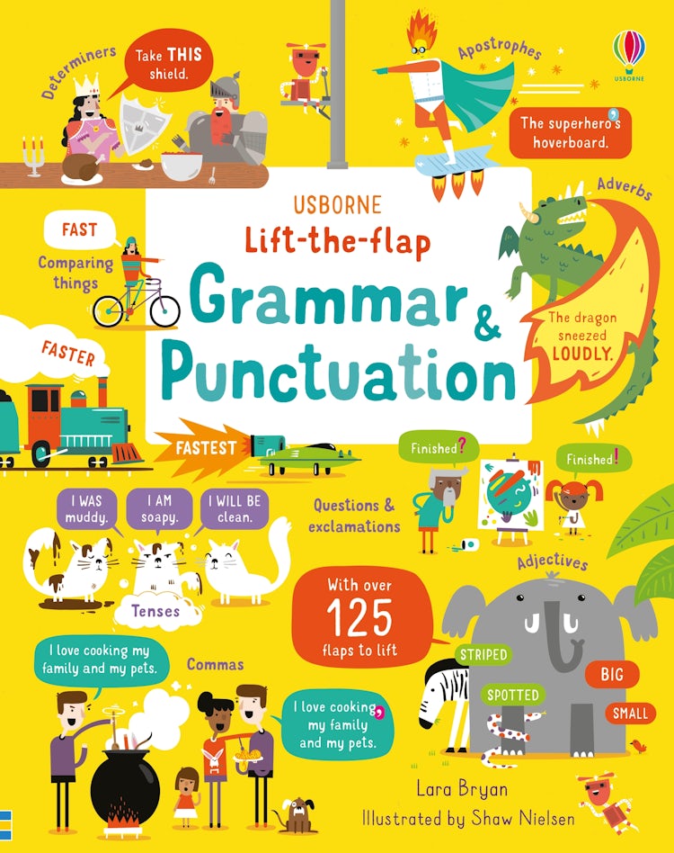 Cover image for Lift-the-Flap Grammar and Punctuation, isbn: 9781474950657