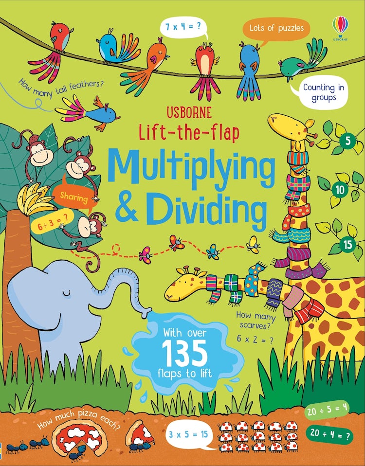 Cover image for Lift-the-Flap Multiplying And Dividing, isbn: 9781474950749