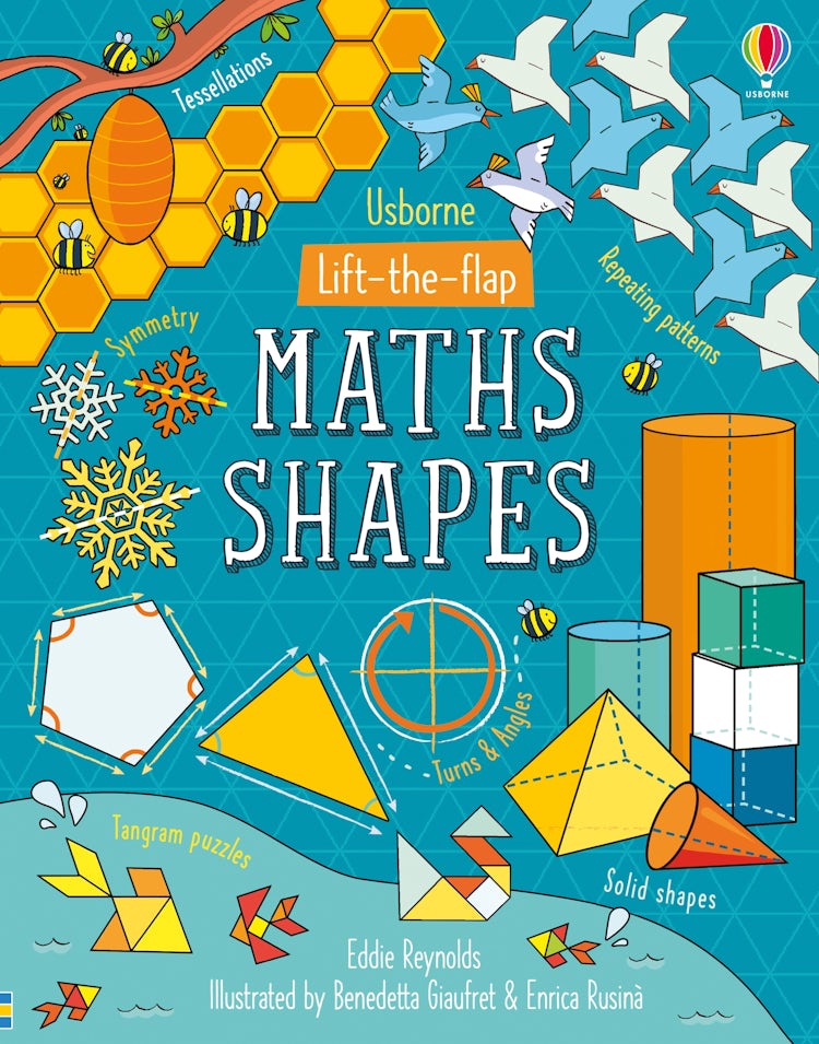 Cover image for Lift-the-Flap Maths Shapes, isbn: 9781474950756