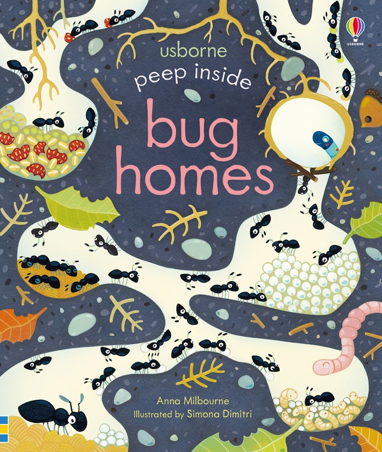 Cover image for Peep Inside Bug Homes, isbn: 9781474950824