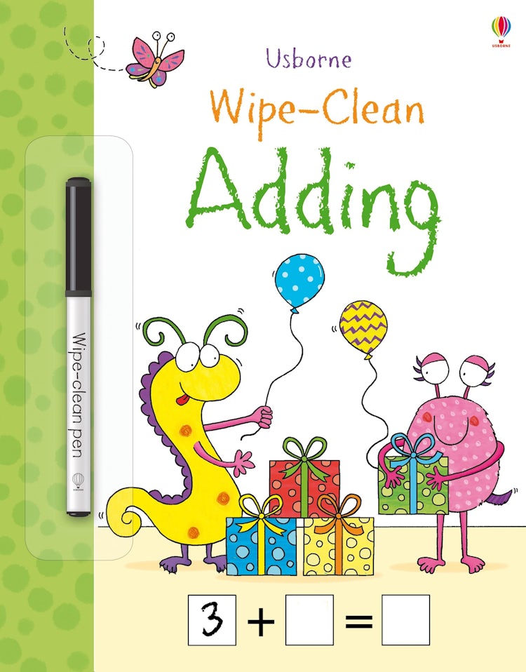 Cover image for Wipe-Clean Adding, isbn: 9781474950916