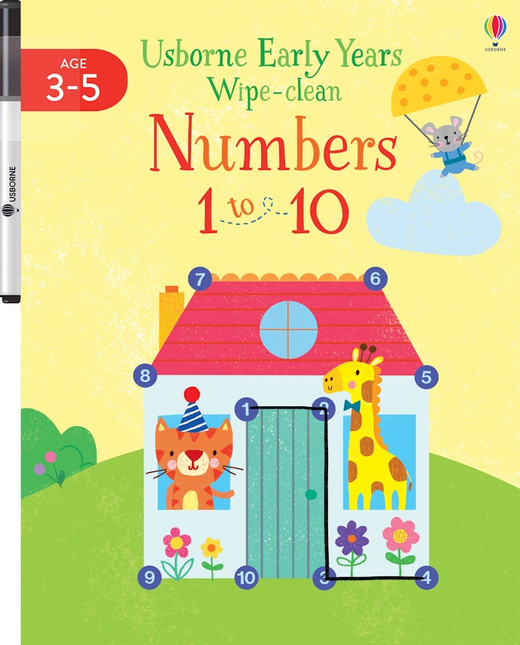 Cover image for Early Years Wipe-Clean Numbers 1 to 10 3-4, isbn: 9781474951241