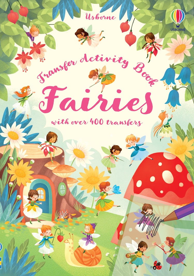 Cover image for Fairies Transfer Activity Book, isbn: 9781474951289