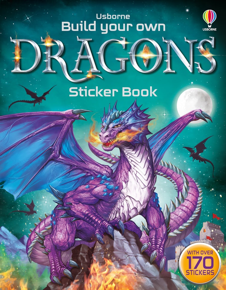Cover image for Build Your Own Dragons Sticker Book, isbn: 9781474952118