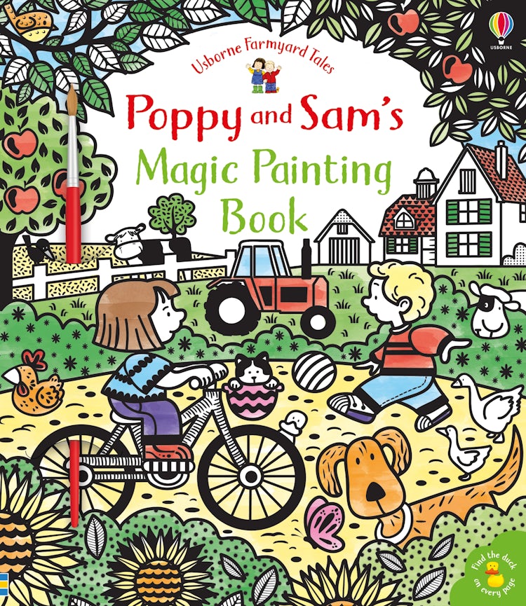 Cover image for Farmyard Tales Poppy & Sam's Magic Painting Book, isbn: 9781474952750