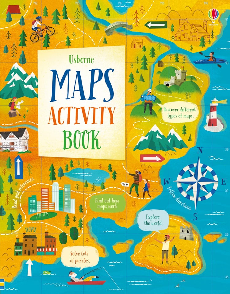 Cover image for Maps Activity Book, isbn: 9781474952842